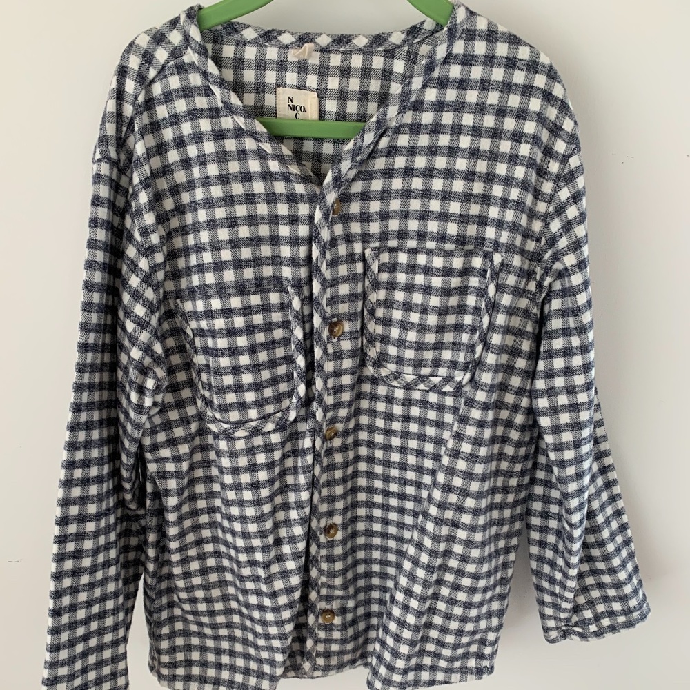 Nico Nico plaid flannel shirt